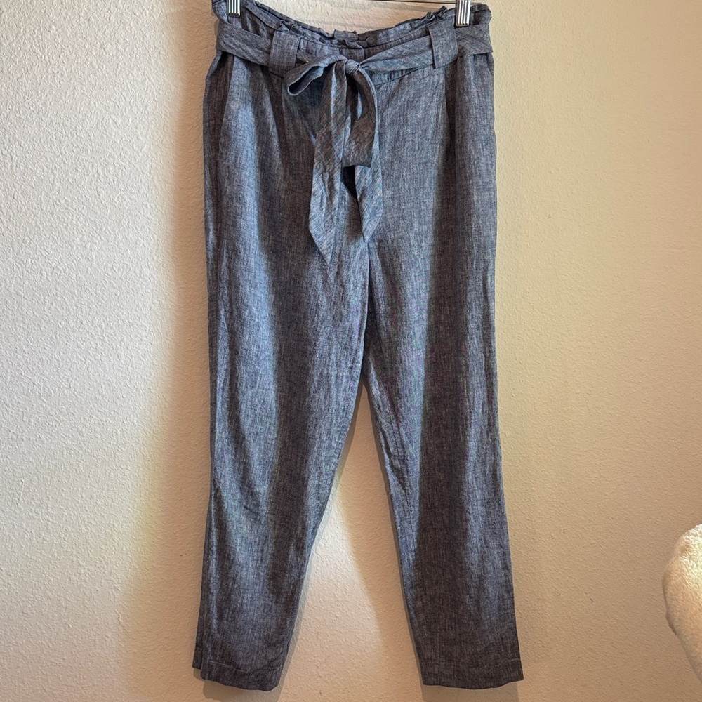 Express Women’s Blue Linen Pants